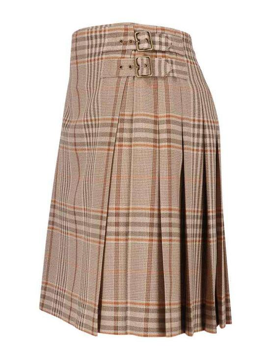 26SS 버버리 미디 스커트 8126889 BEIGE - BURBERRY