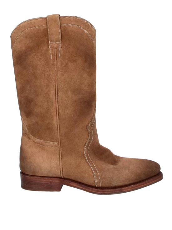 26FW 질샌더 부츠 J32WW0037P7892243 BROWN
