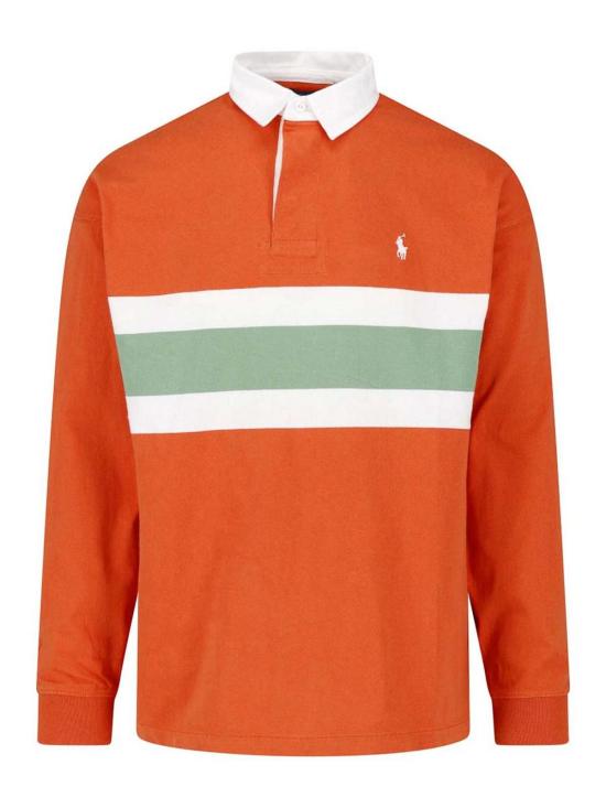 26FW 폴로 랄프로렌 폴로 티셔츠 710B26162001 ORANGE