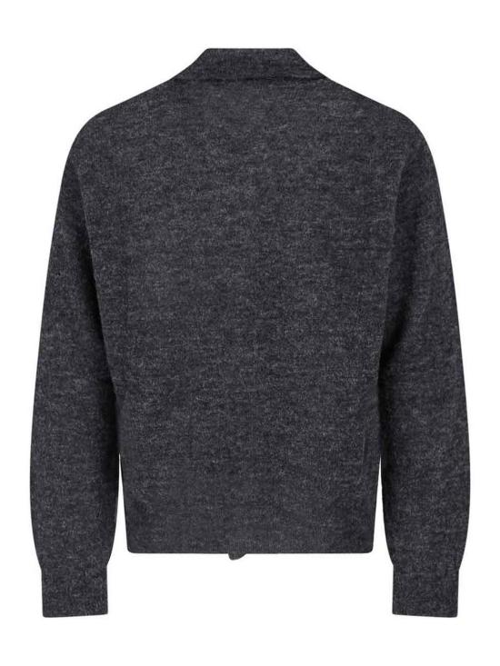26FW 아워레가시 이브닝 폴로 M2263ECCHARCOALMELANGEFUZZYALPACA GREY - OUR LEGACY