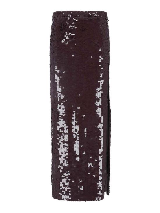 26SS 파로쉬 미디 스커트 D621679008 BROWN