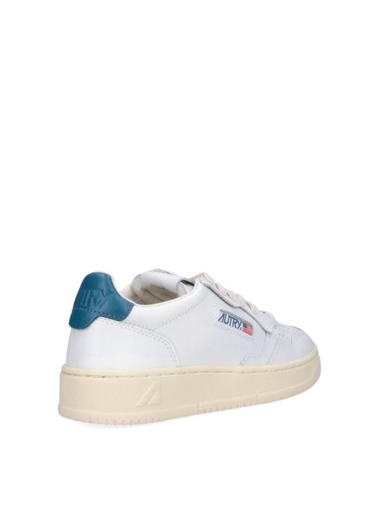 26FW 오트리 메달리스트 로우 레더 스니커즈 AULWLL29 WHITE - AUTRY
