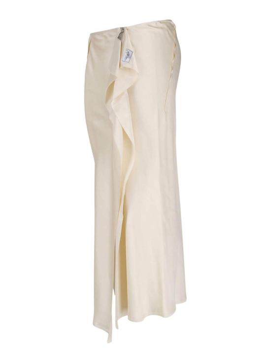 26SS 디 아티코 미디 스커트 261WCS00320VVV114AA507 CREAM - THE ATTICO