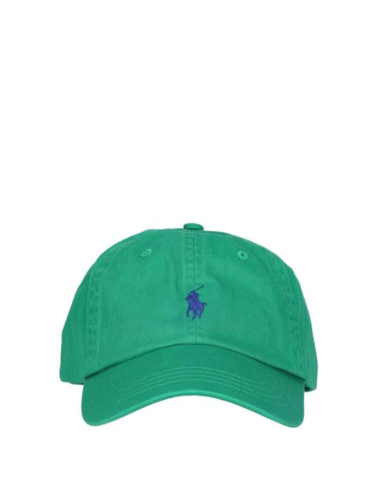 26FW 폴로 랄프로렌 클래식 로고 자수 스포츠 볼캡 710667709081 GREEN