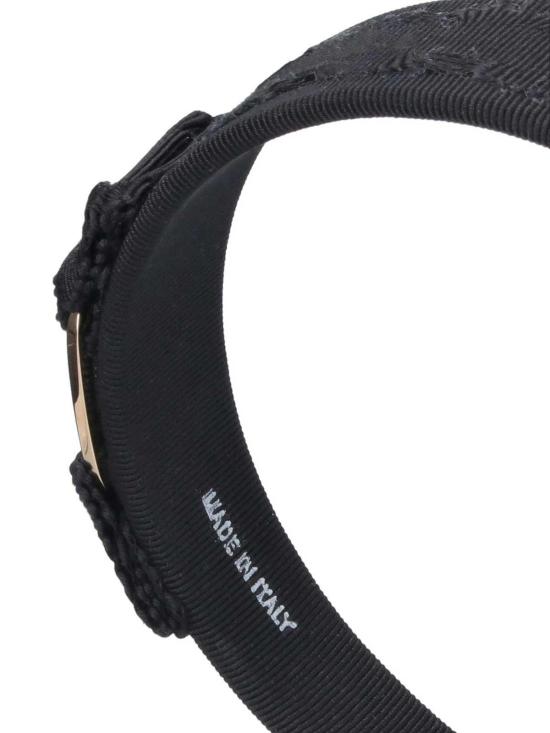 26SS 살바토레 페라가모 헤어 액세서리 659653001 BLACK - SALVATORE FERRAGAMO