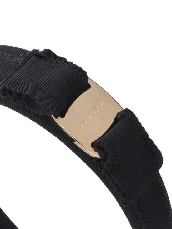 26SS 살바토레 페라가모 헤어 액세서리 659653001 BLACK - SALVATORE FERRAGAMO