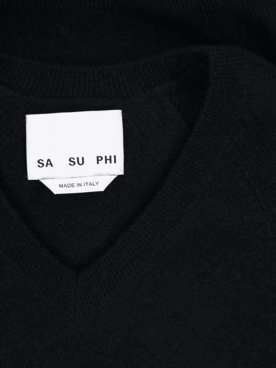 26FW 사 수 파이 탑 W26655NGWS0900 BLACK - SA SU PHI