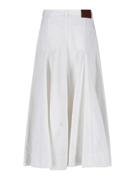 26SS 마르니 미디 스커트 GOJD0871A0USCZ4200W03 WHITE - MARNI