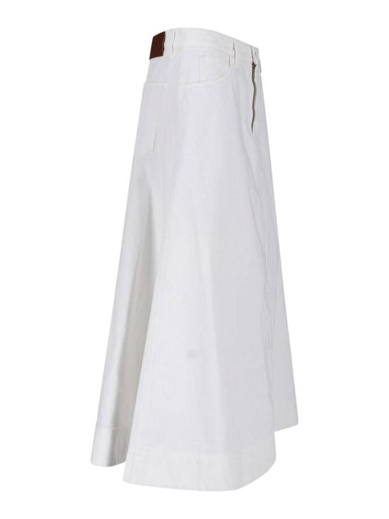 26SS 마르니 미디 스커트 GOJD0871A0USCZ4200W03 WHITE - MARNI
