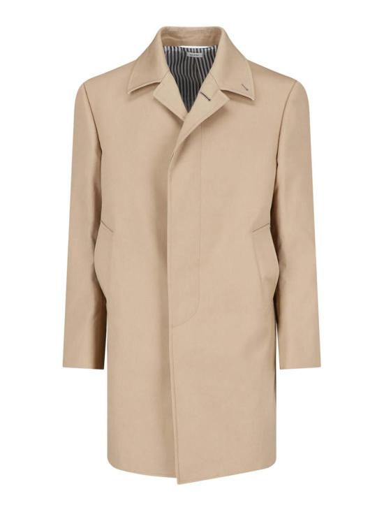 26FW 톰브라운 발마칸 칼라 매킨토시 오버코트 MOC001A00249250 BEIGE