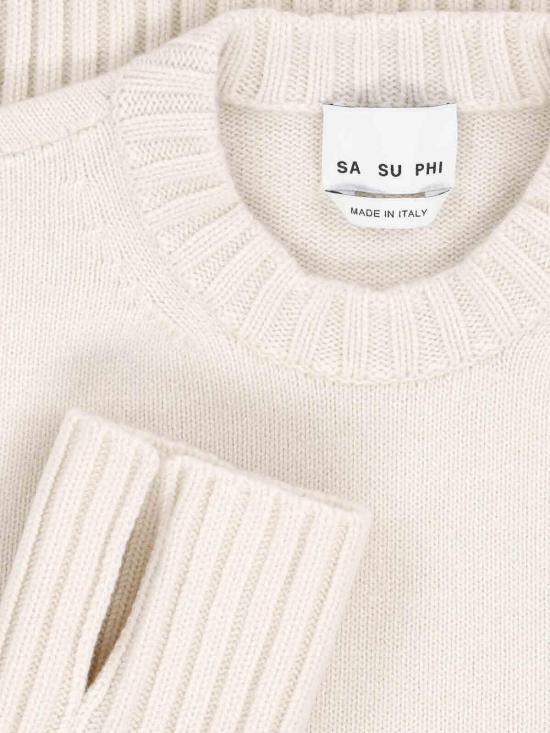 26FW 사 수 파이 탑 W26672WS0101 WHITE - SA SU PHI