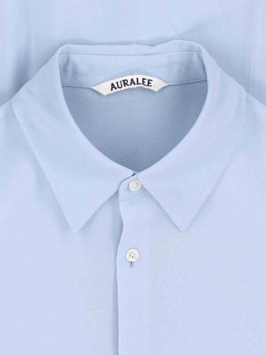 26FW 오라리 셔츠 A26AS03GGLIGHTBLUE LIGHT BLUE - AURALEE
