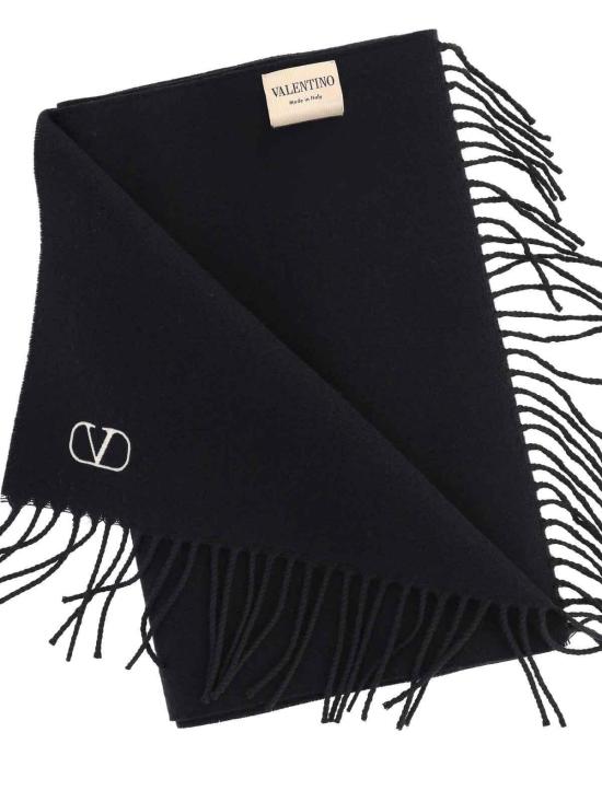 26FW 발렌티노 가라바니 머플러/스카프 9Y2ET028UJC9RA BLACK - VALENTINO GARAVANI