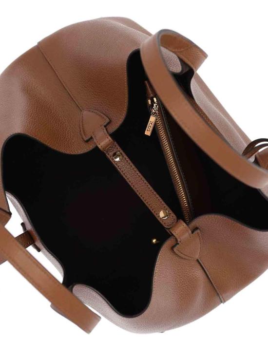 26FW 토즈 T 타임리스 쇼퍼 백 스몰 XBWTSBA0200XSOS600 BROWN - TODS