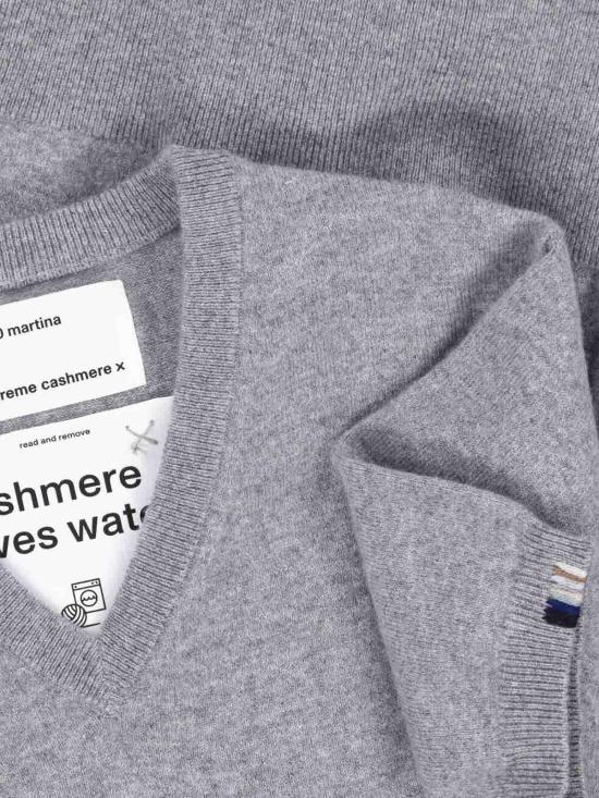 26SS 익스트림캐시미어 스웨터 MARTINAGOAT GREY - EXTREME CASHMERE