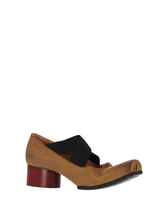 26FW 우마 왕 플랫 슈즈 US9106UW247 BROWN - UMA WANG