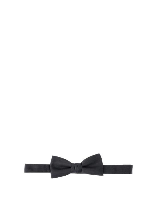 26FW 생로랑 이브 보우 타이 7373053Y0111000 BLACK