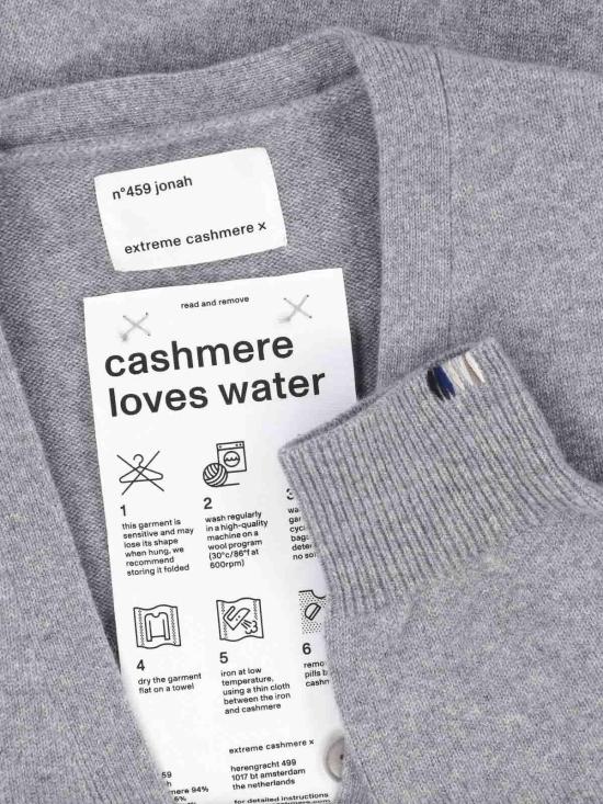 26FW 익스트림캐시미어 가디건 JONAHGOAT GREY - EXTREME CASHMERE