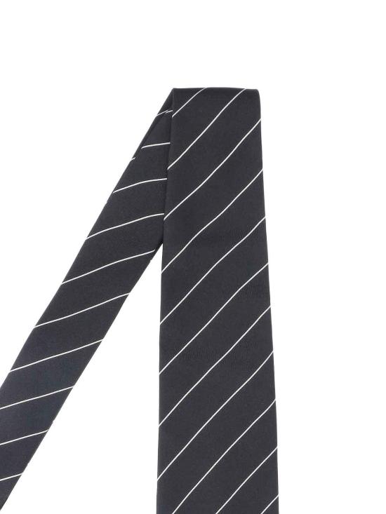 26FW 라르디니 넥타이 ACCRC8AC67113999PA BLACK - LARDINI