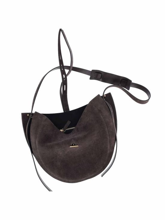 26SS 미노보시 숄더백 PRLIZZIESUEDEC701 BROWN - MINOBOSSI
