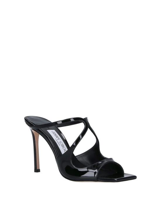 26FW 지미추 뮬/슬리퍼 ANISE95PATBLACK - JIMMY CHOO