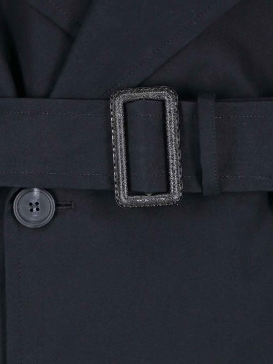 26SS MM6 메종마르지엘라 트렌치 코트 S52AH0081M36019900 BLACK - MM6 MAISON MARGIELA
