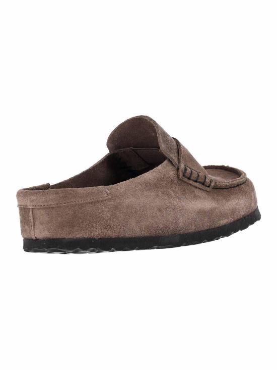 26FW 버켄스탁 나폴리 랩드 내로우 뮬 1029712 GREY - BIRKENSTOCK