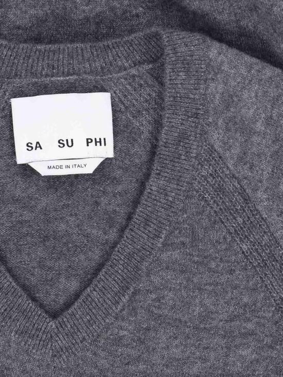 26FW 사 수 파이 탑 W26655NGWS0950 GREY - SA SU PHI