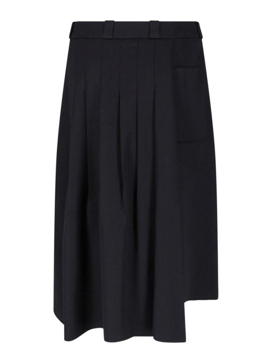 26SS 아워레가시 오르가미 스커트 W4264OCBCOARSEBLACKGABARDINE - OUR LEGACY