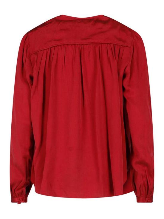 26FW 이자벨마랑 라라야 실크 블라우스 HT0990FAD4J22I70RD RED - ISABEL MARANT