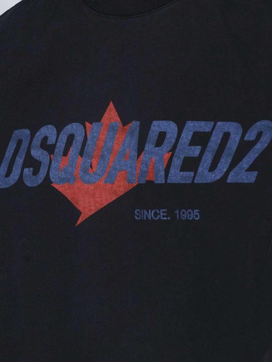 26FW 디스퀘어드2 반팔 티셔츠 S74GD1556D20106900 BLACK - DSQUARED2
