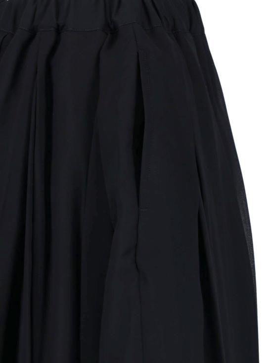 26FW 꼼데가르송 미디 스커트 GRS002W261 BLACK - COMME DES GARCONS