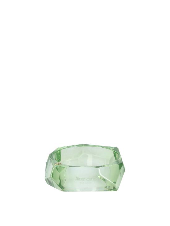 26FW 지미추 팔찌 FACETEDBRACELETEYFCLOVERGOLD GREEN