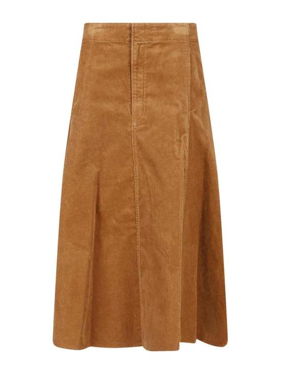 26SS 폴로 랄프로렌 미디 스커트 211B17568001 BROWN
