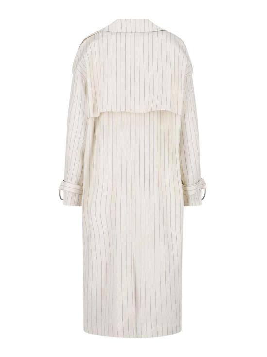 26FW 돈답 트렌치 코트 DJ856ES0080DXXX001 WHITE - DONDUP