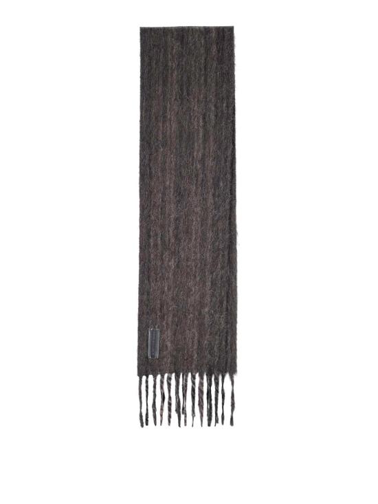 26FW 아워레가시 에스테이트 스카프 A4268ECCHOCOPRESSEDWAVEALPACA BROWN