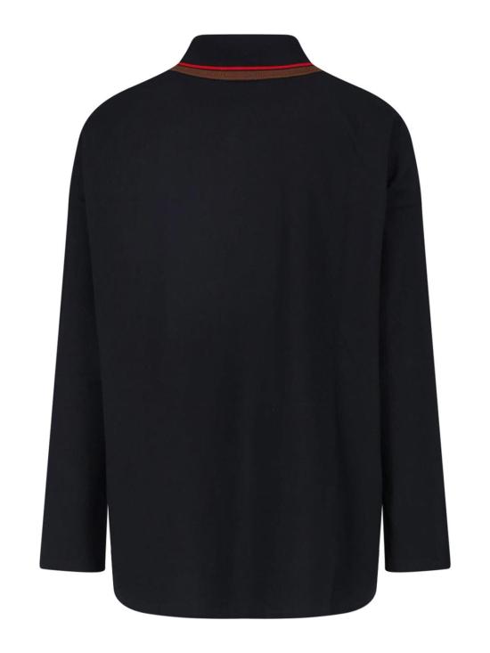 26FW 비비안웨스트우드 폴로 티셔츠 2H010010J00AUN401 BLACK - VIVIENNE WESTWOOD