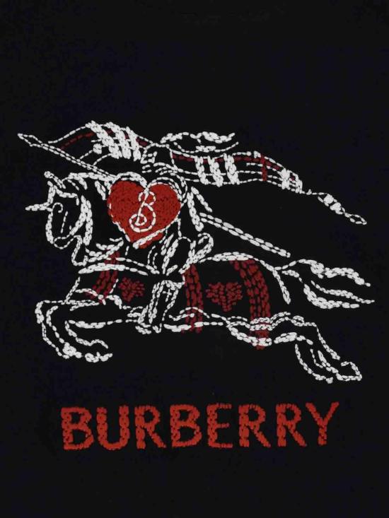 26FW 버버리 반팔 티셔츠 8127931 BLACK - BURBERRY