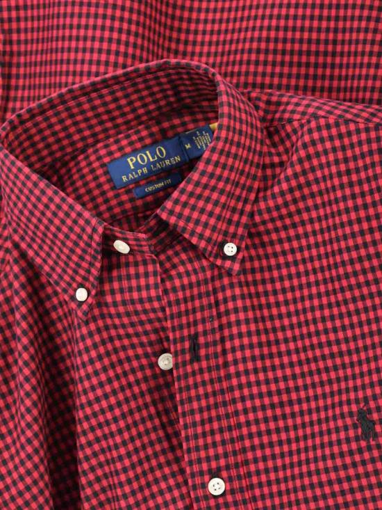 26FW 폴로 랄프로렌 셔츠 710953644001 RED - POLO RALPH LAUREN