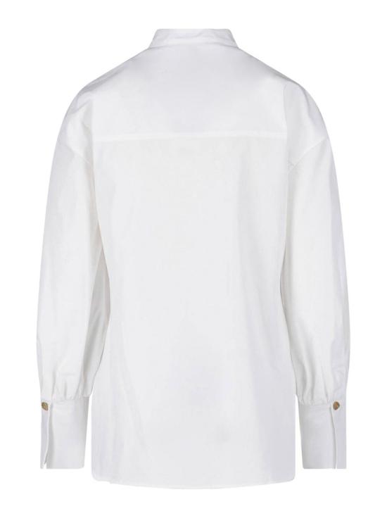 26FW 발망 셔츠 HF1HR165CG720FB WHITE - BALMAIN