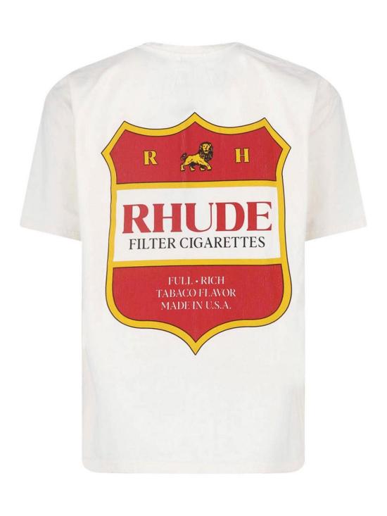 26SS 루드 반팔 티셔츠 RHPF26TT010126498 WHITE - RHUDE