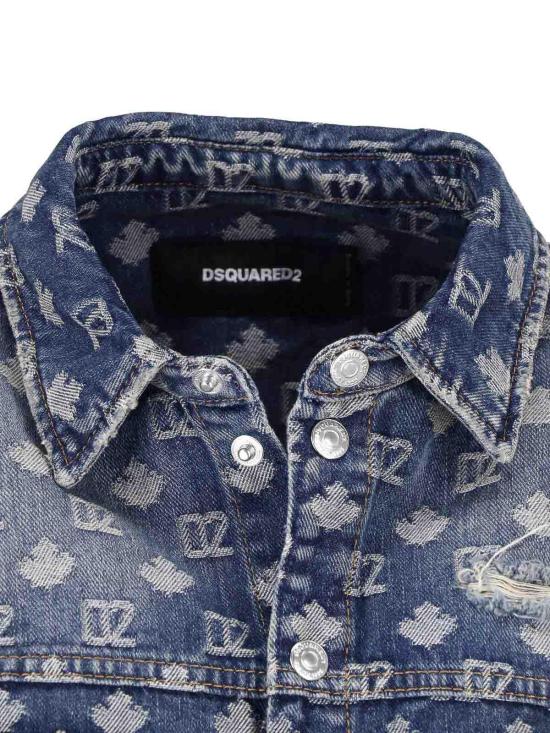 26FW 디스퀘어드2 셔츠 S74DM1043D30023470 BLUE - DSQUARED2