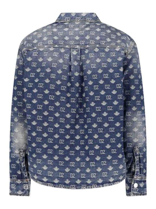 26FW 디스퀘어드2 셔츠 S74DM1043D30023470 BLUE - DSQUARED2