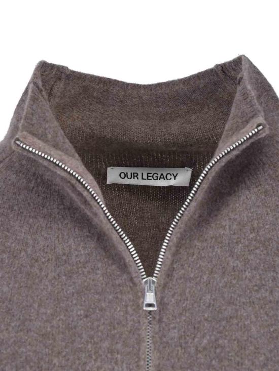 26SS 아워레가시 가디건 W4263LDMUDSPRAYDYECHERUBWOOL BROWN - OUR LEGACY
