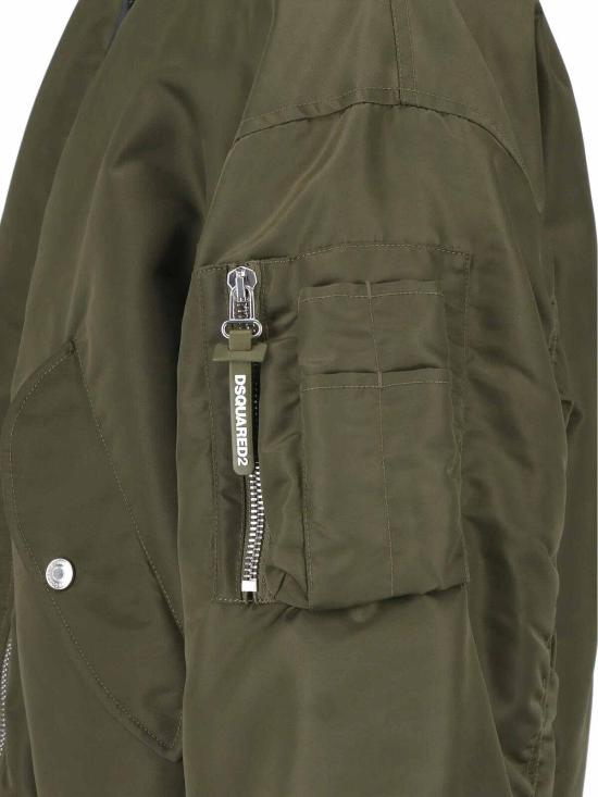 26FW 디스퀘어드2 봄버 자켓 S74AM1744D35546707 GREEN - DSQUARED2
