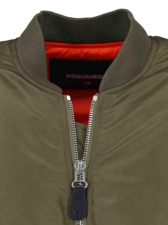 26FW 디스퀘어드2 봄버 자켓 S74AM1744D35546707 GREEN - DSQUARED2