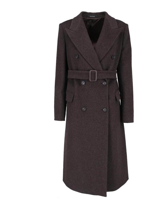 26FW 딸리아토레 미디 스커트 JOLECC010103M1091 BROWN - TAGLIATORE
