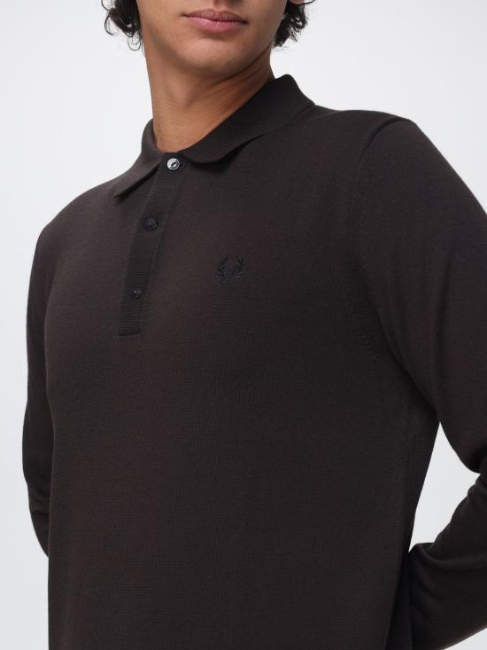 26FW 프레드페리 폴로 티셔츠 K4535 33C Brown - FRED PERRY