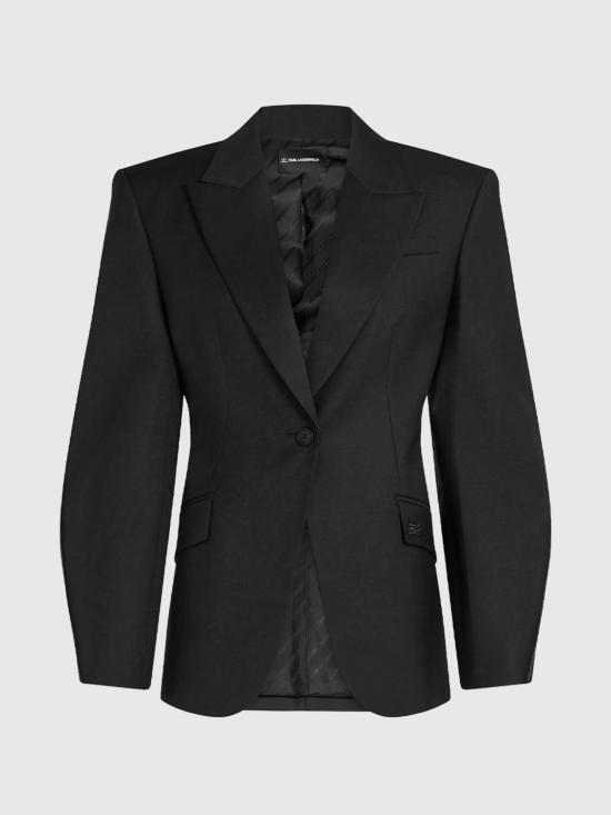 26FW 칼라거펠트 자켓 B4W14012 999 Black - KARL LAGERFELD