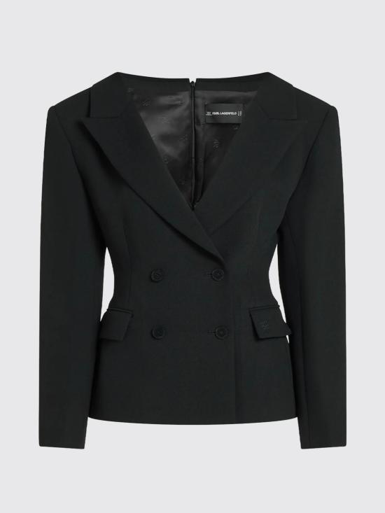 26FW 칼라거펠트 자켓 B4W14034 999 Black - KARL LAGERFELD
